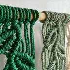 Leaf Pattern Macrame Wall Hanging | Kelmera