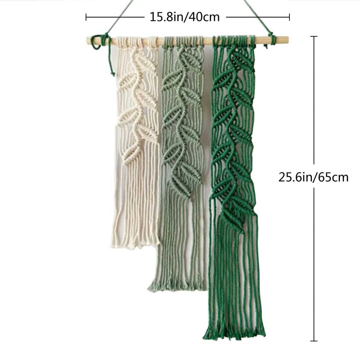 Leaf Pattern Macrame Wall Hanging | Kelmera