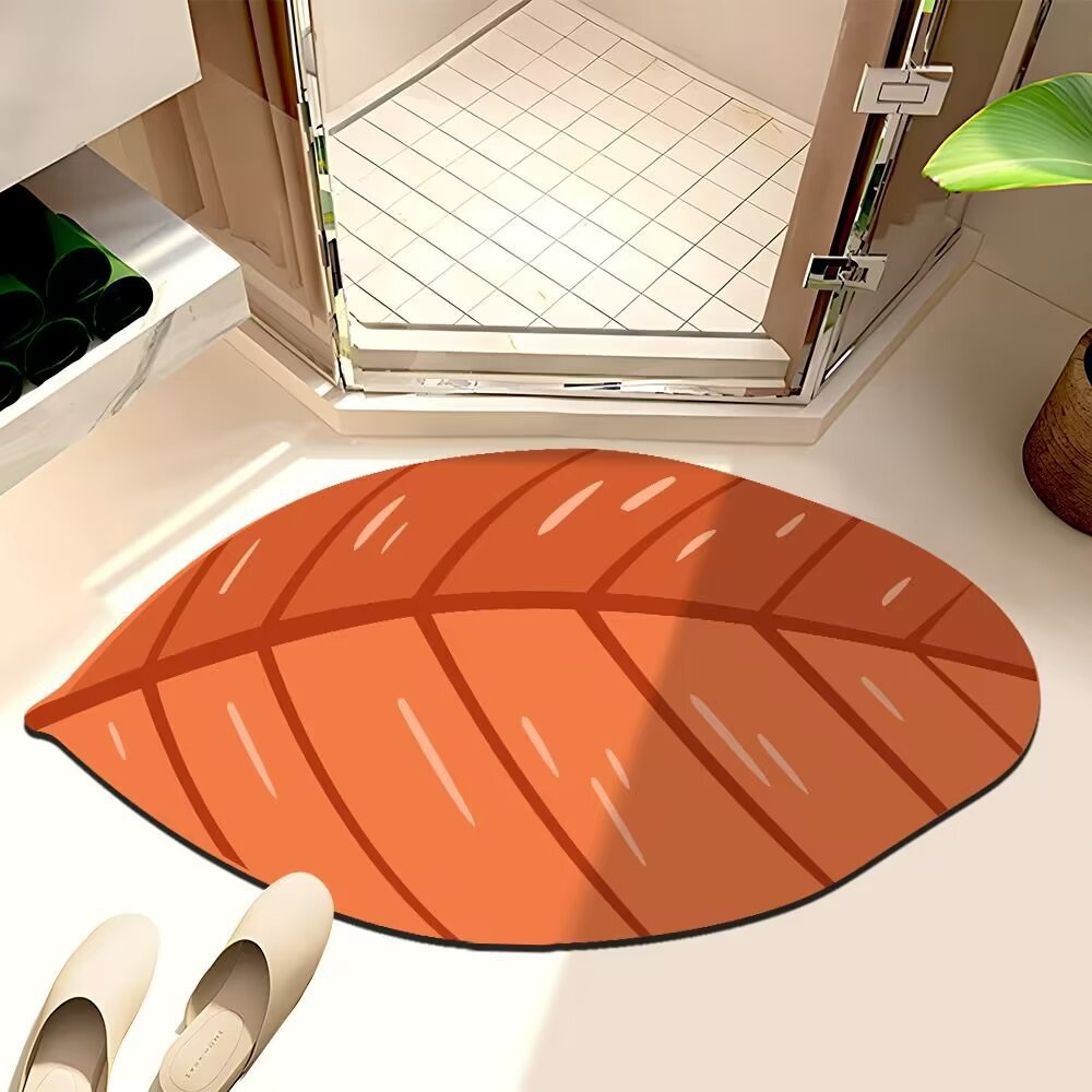 Leaf-Shaped Bath Mat | Kelmera