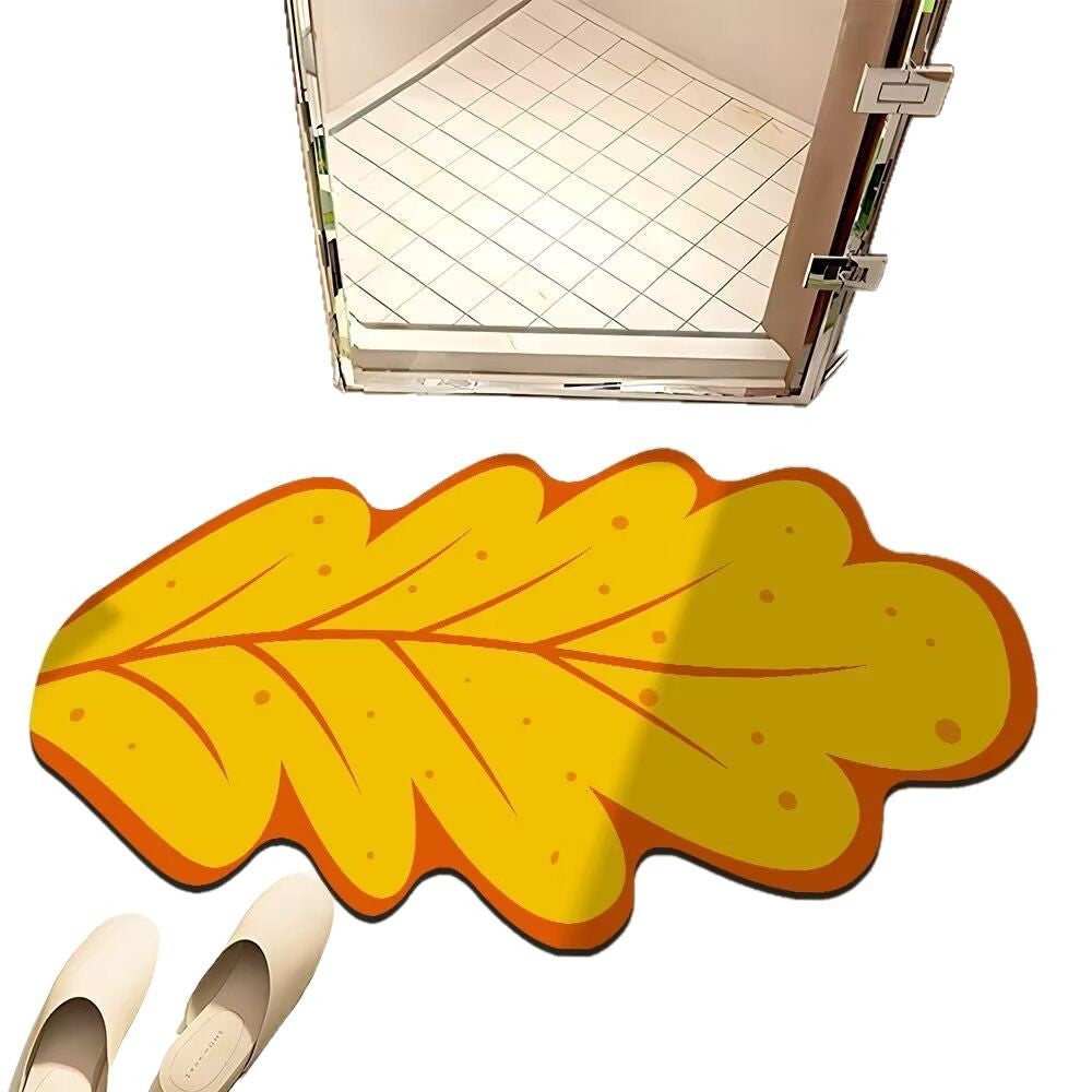 Leaf-Shaped Bath Mat | Kelmera