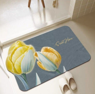 Leaf-Shaped Decorative Area Rug | Kelmera