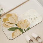 Leaf-Shaped Decorative Area Rug | Kelmera