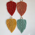 Leaf Shaped Macrame Wall Decor | Kelmera