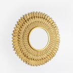 Leaf-Themed Decorative Wall Mirror | Kelmera
