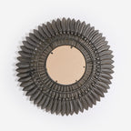 Leaf-Themed Decorative Wall Mirror | Kelmera