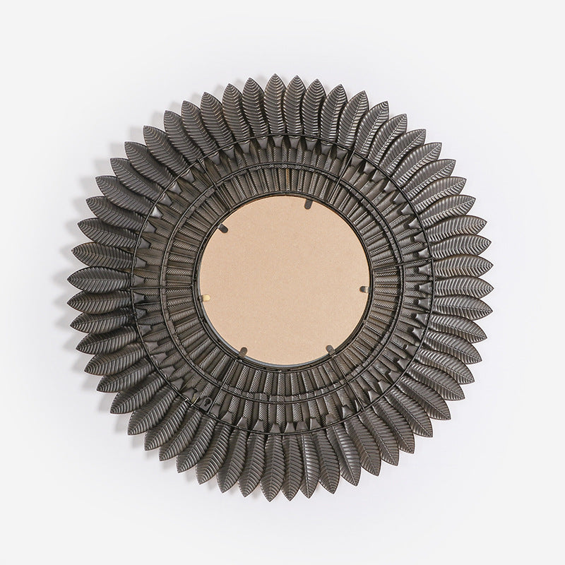 Leaf-Themed Decorative Wall Mirror | Kelmera