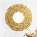 Leaf-Themed Decorative Wall Mirror | Kelmera