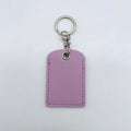 Leather Keychain Purple Pink | Kelmera