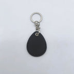 Leather Keychain Purple Pink | Kelmera