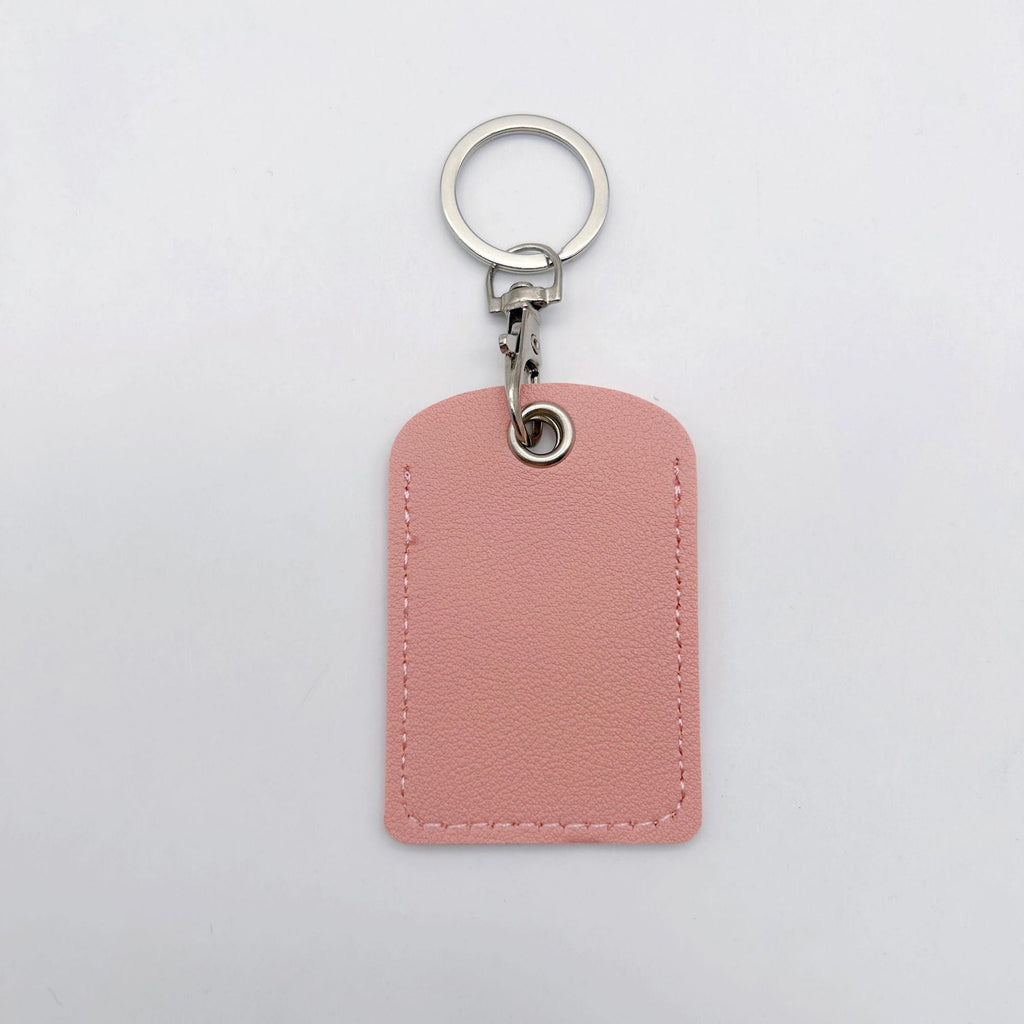 Leather Keychain Purple Pink | Kelmera
