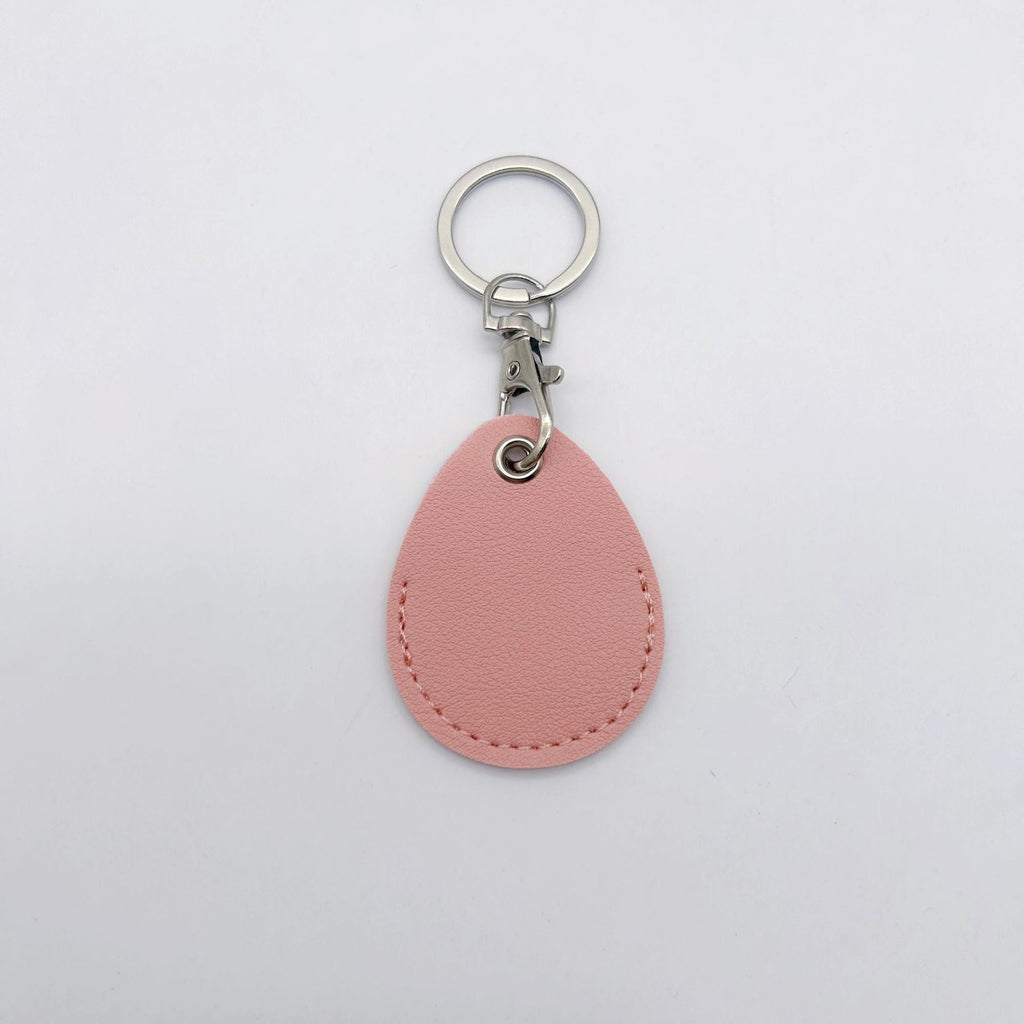 Leather Keychain Purple Pink | Kelmera