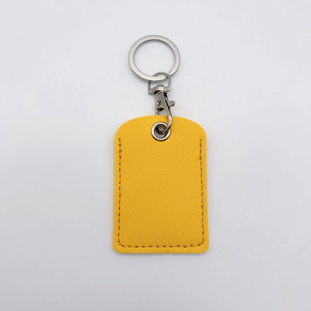 Leather Keychain Purple Pink | Kelmera