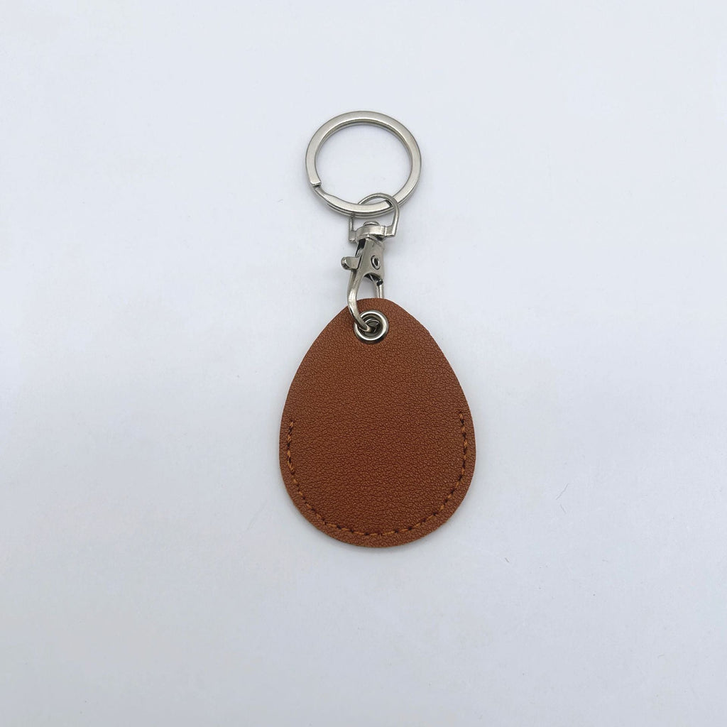 Leather Keychain Purple Pink | Kelmera