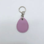 Leather Keychain Purple Pink | Kelmera