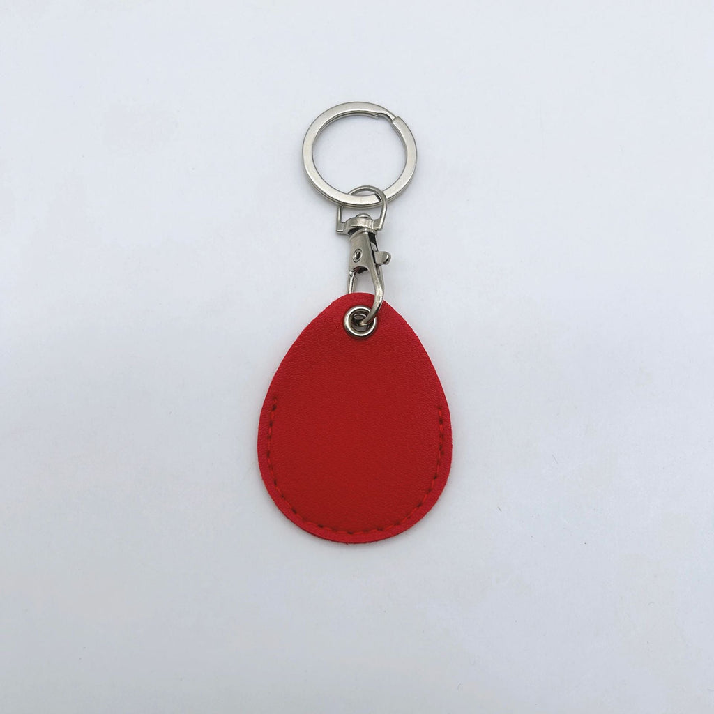 Leather Keychain Purple Pink | Kelmera