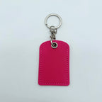 Leather Keychain Purple Pink | Kelmera