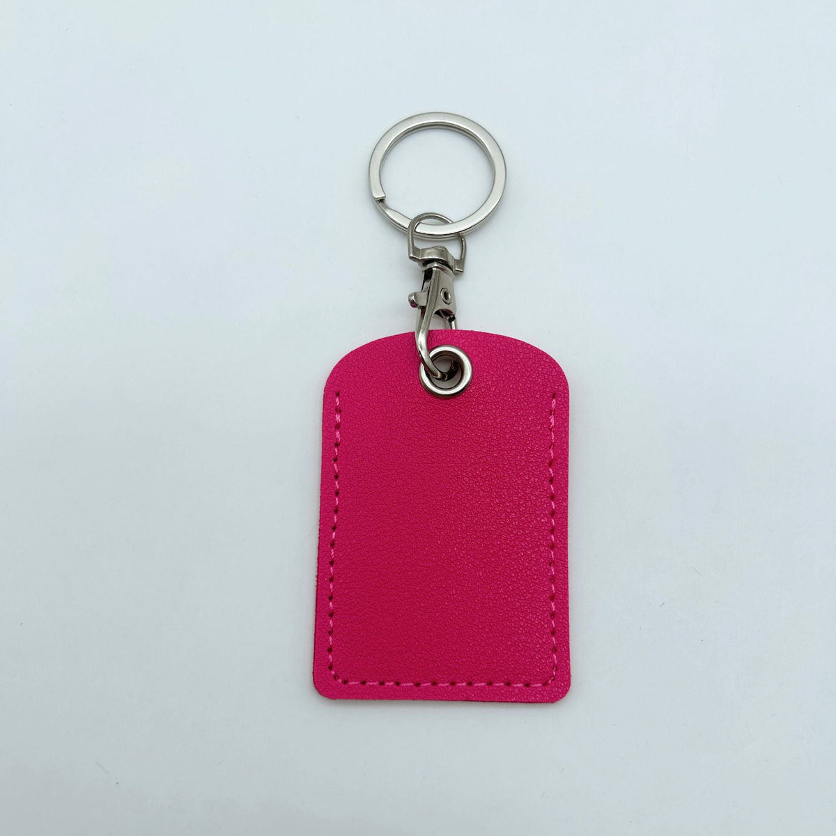 Leather Keychain Purple Pink | Kelmera