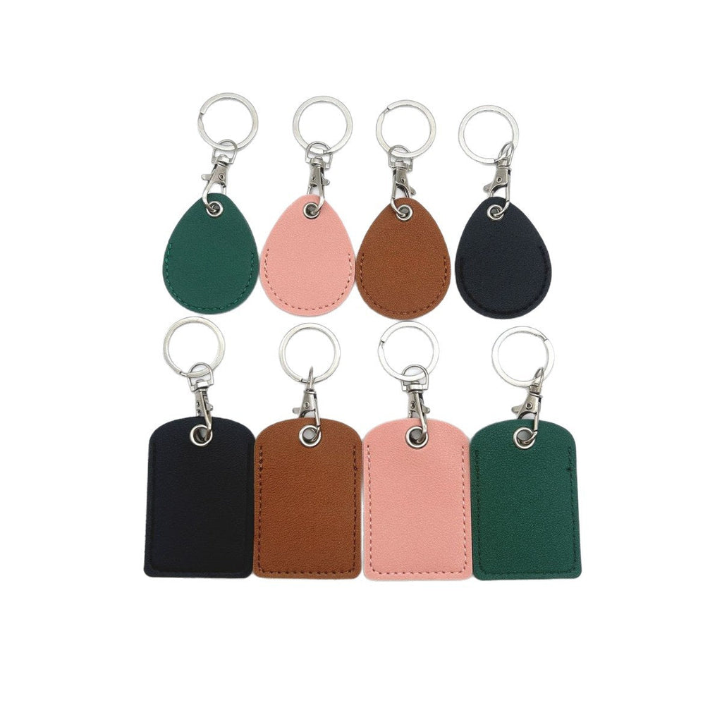 Leather Keychain Purple Pink | Kelmera