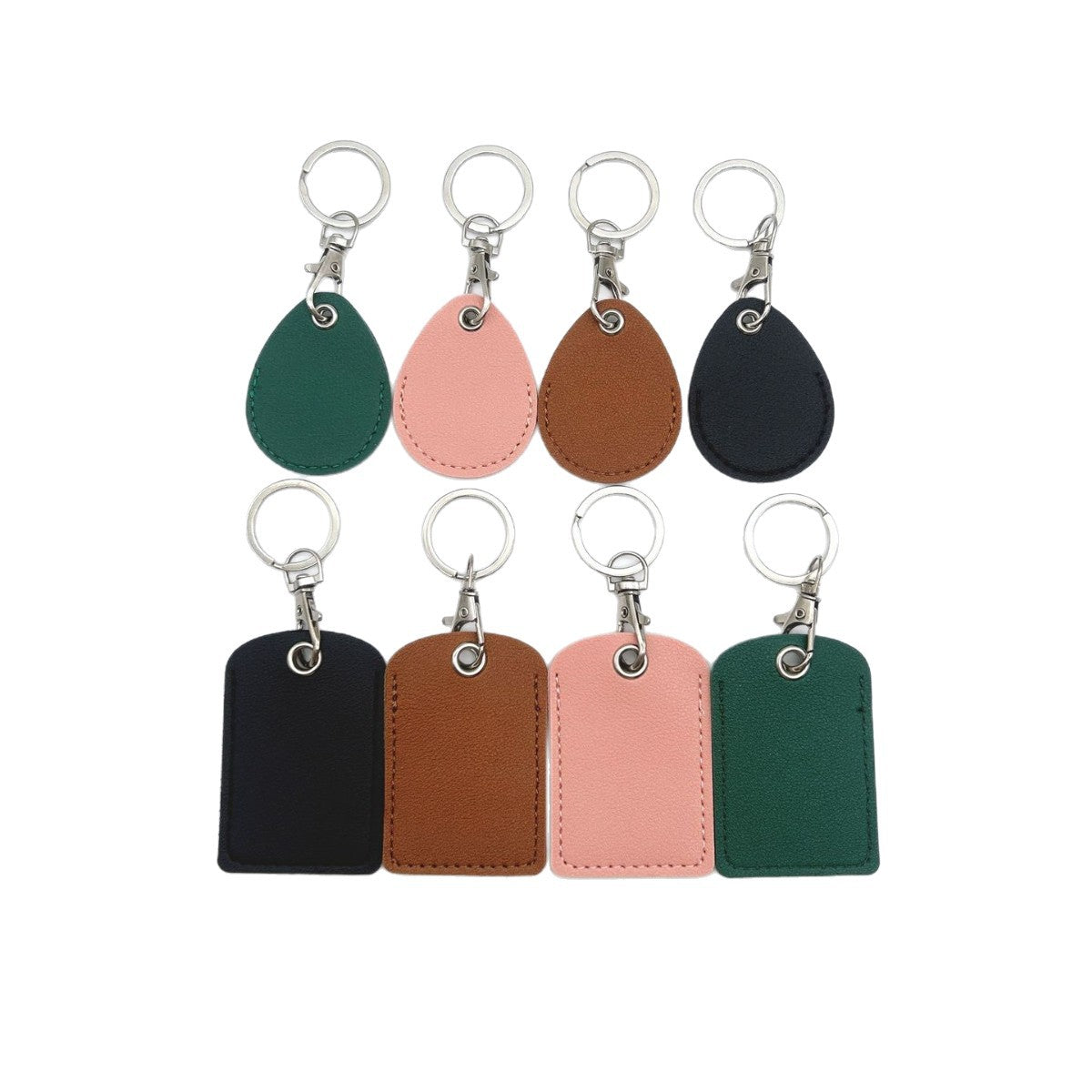 Leather Keychain Purple Pink | Kelmera