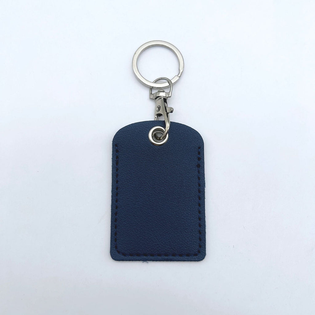 Leather Keychain Purple Pink | Kelmera