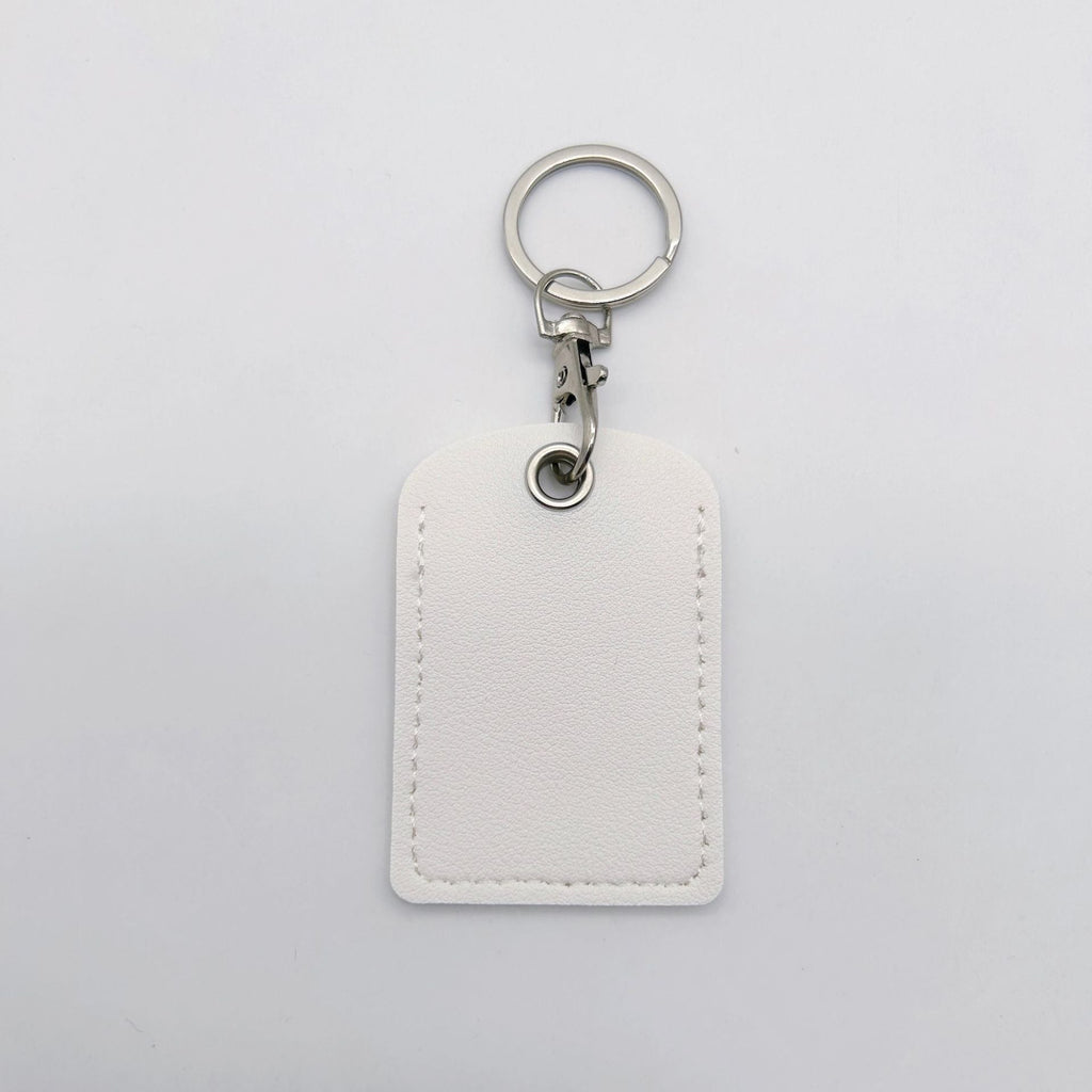 Leather Keychain Purple Pink | Kelmera