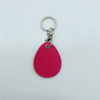 Leather Keychain Purple Pink | Kelmera