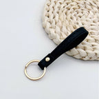 Leather Keychain Soft Textile Metal | Kelmera