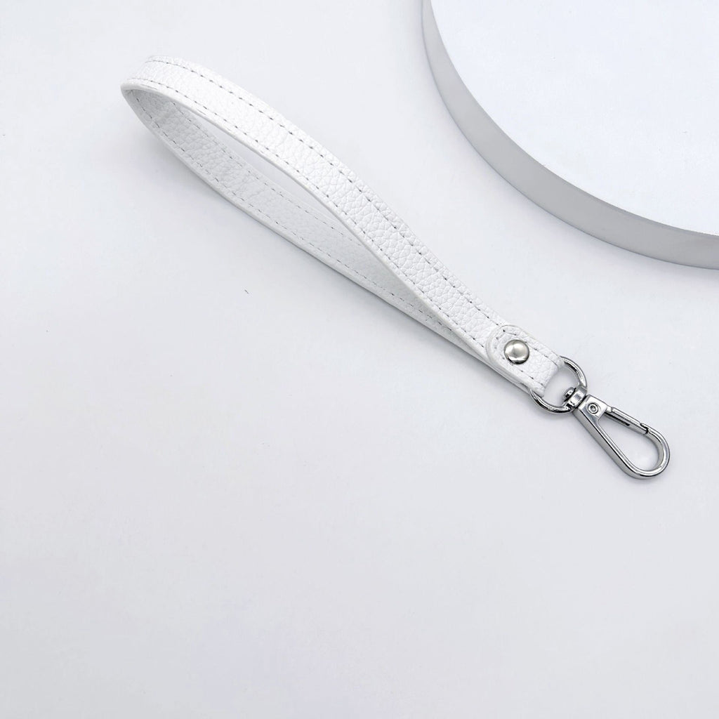 Leather Keychain Yellow Sky Blue | Kelmera