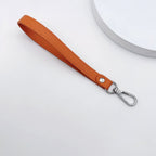 Leather Keychain Yellow Sky Blue | Kelmera