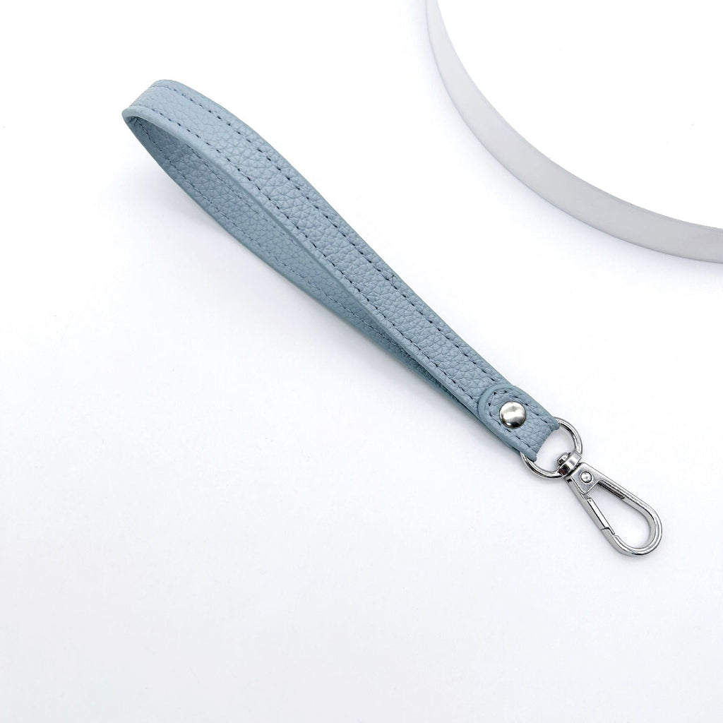 Leather Keychain Yellow Sky Blue | Kelmera