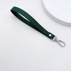 Leather Keychain Yellow Sky Blue | Kelmera