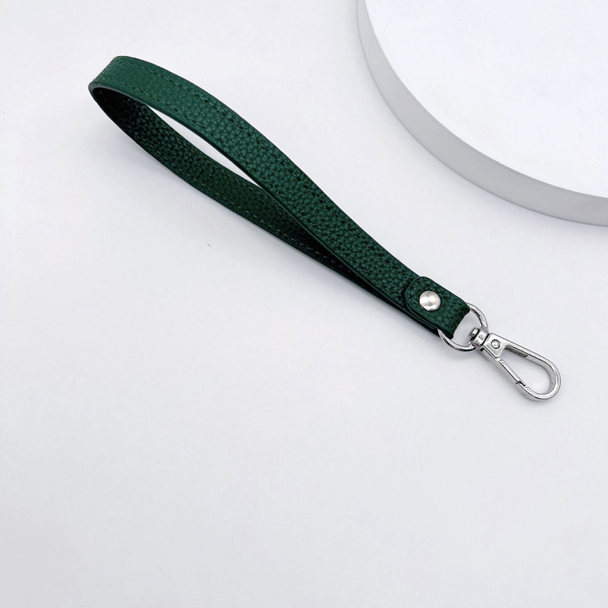Leather Keychain Yellow Sky Blue | Kelmera