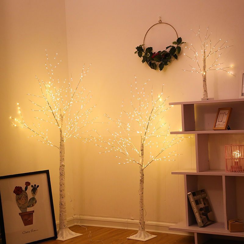 LED Birch Branch Floor Lamp | Kelmera