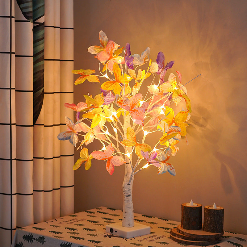 LED Butterfly Blossom Branch Table Lamp | Kelmera