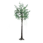 LED-Lit Artificial Olive Tree Floor Lamp | Kelmera