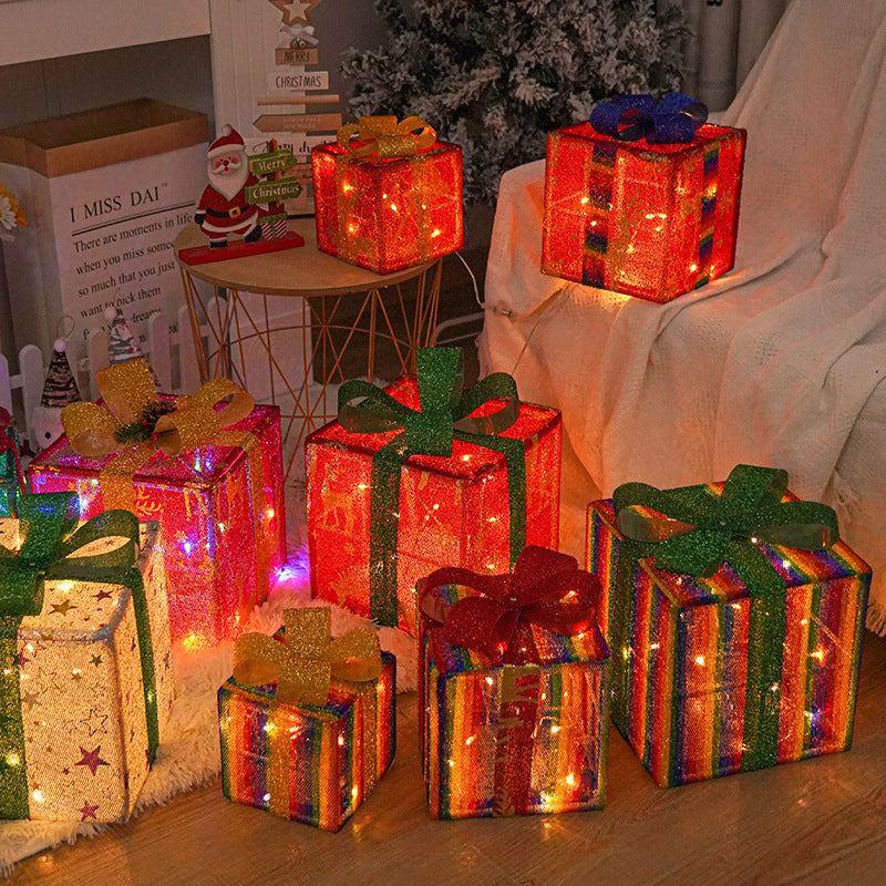 LED-Mesh-Giftbox-Set Decorative Indoor Ornament | Kelmera