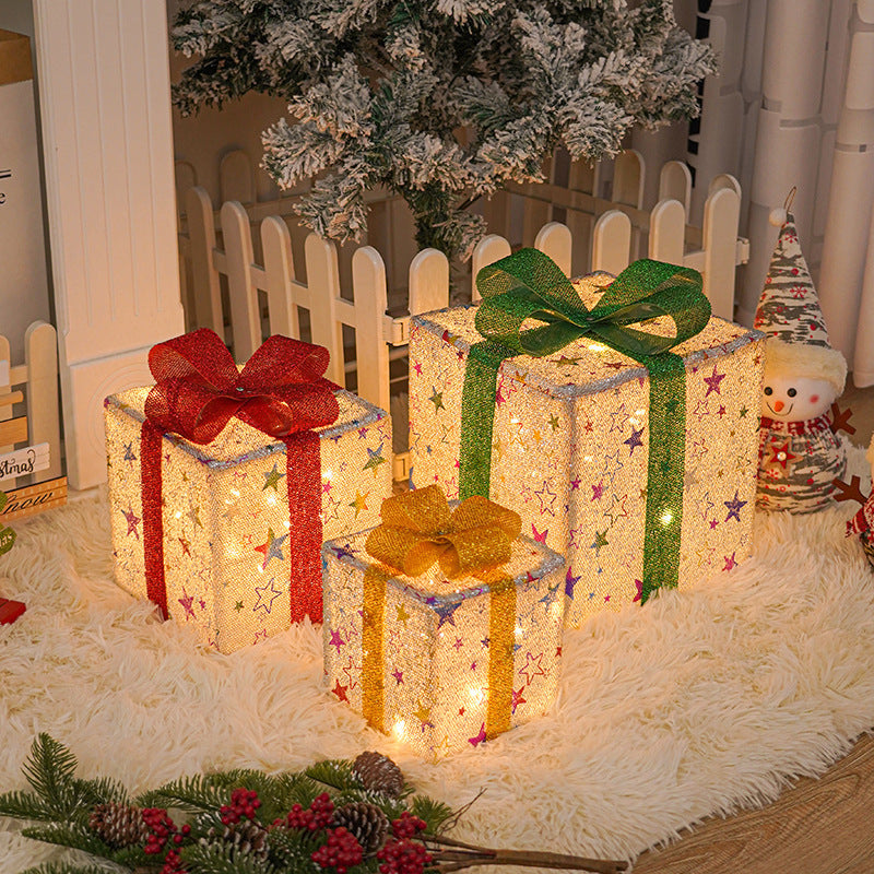 LED-Mesh-Giftbox-Set Decorative Indoor Ornament | Kelmera