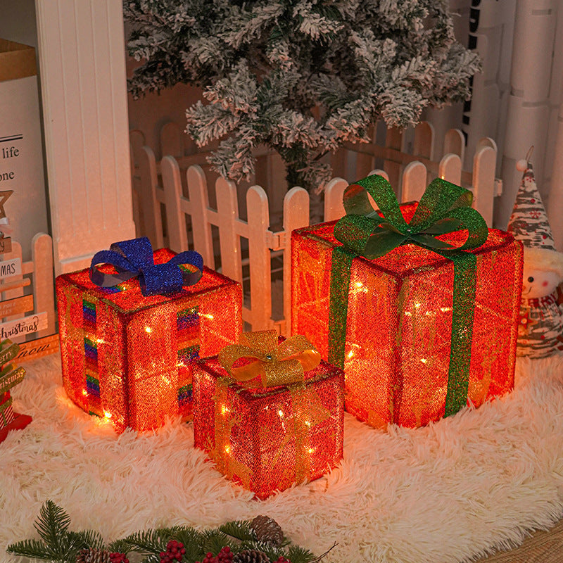 LED-Mesh-Giftbox-Set Decorative Indoor Ornament | Kelmera
