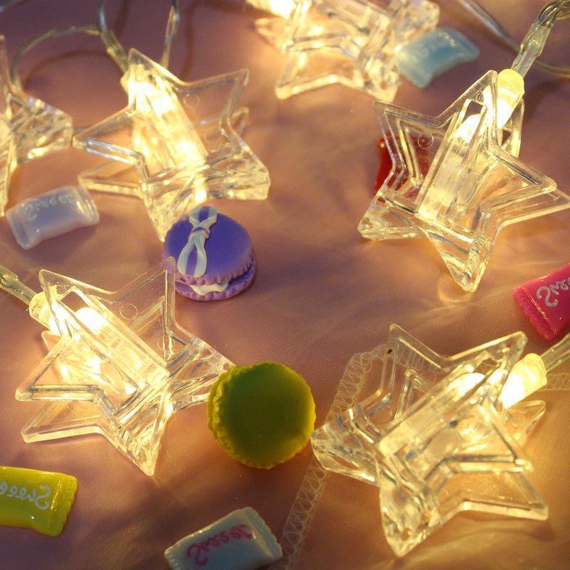 LED Star-Shaped String Lights Decorative Fairy Lights | Kelmera
