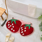Lemon Slice Shape Bath Mat | Kelmera