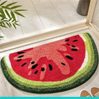 Lemon Slice Shape Bath Mat | Kelmera