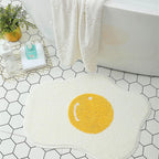 Lemon Slice Shape Bath Mat | Kelmera
