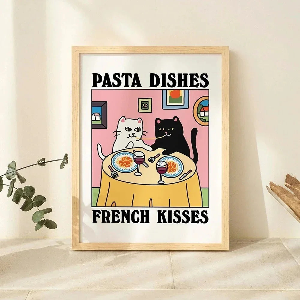 Linlendo Kitchen Canvas Print