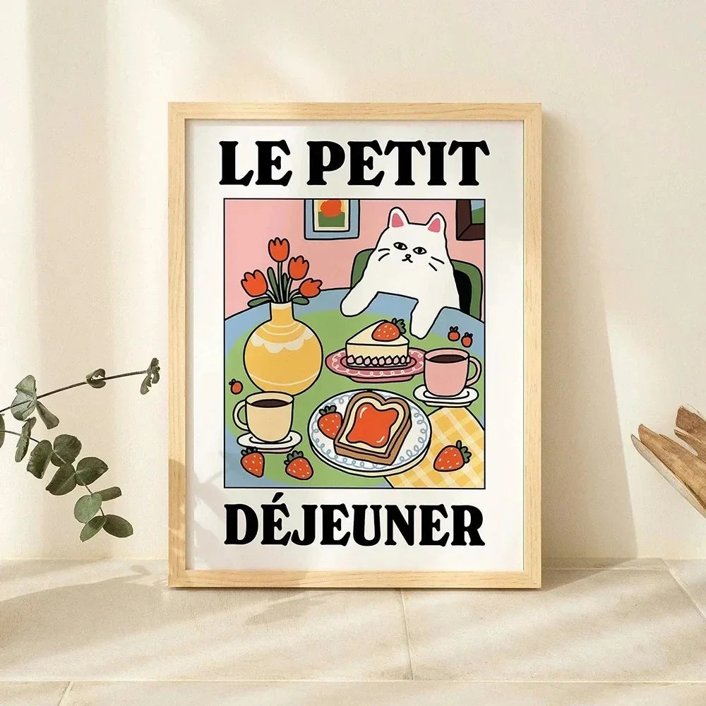 Linlendo Kitchen Canvas Print