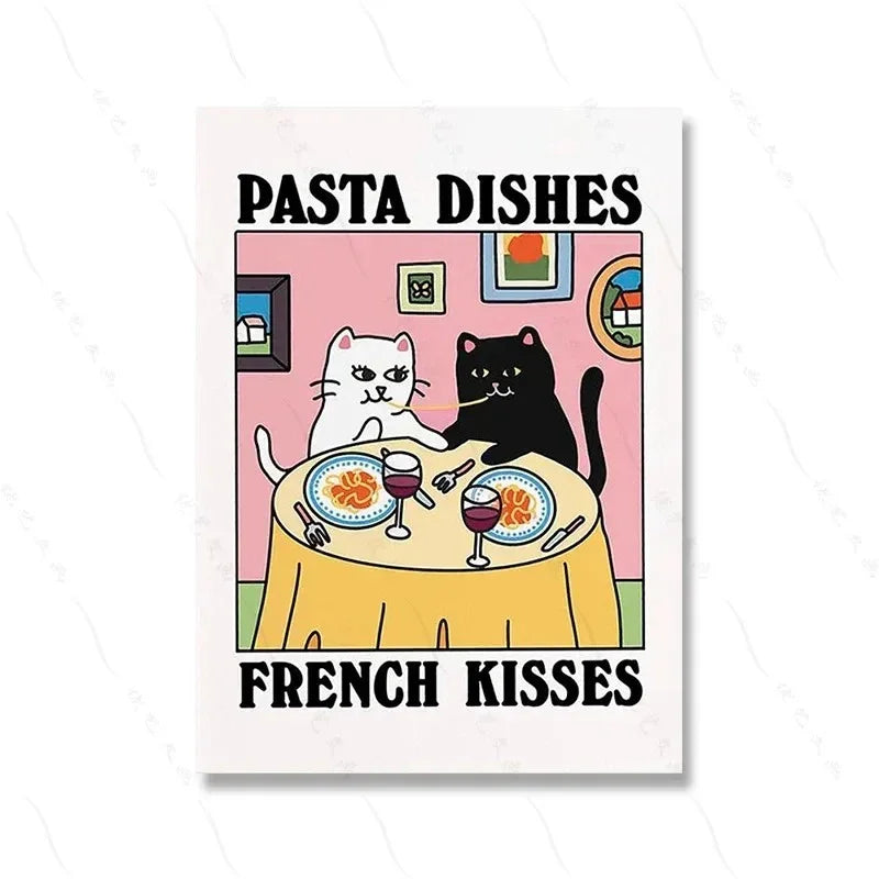 Linlendo Kitchen Canvas Print