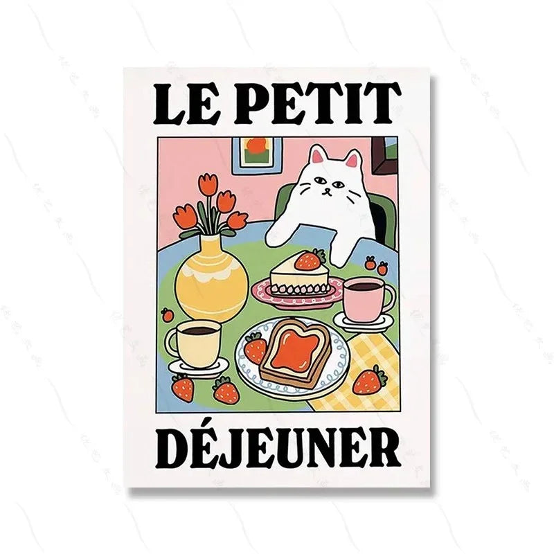Linlendo Kitchen Canvas Print