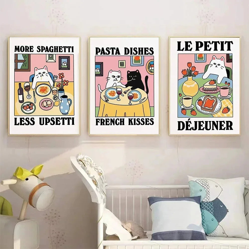 Linlendo Kitchen Canvas Print