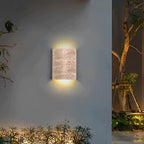 Linvunda Travertine Wall Lamp