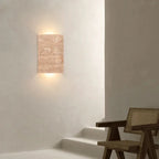 Linvunda Travertine Wall Lamp