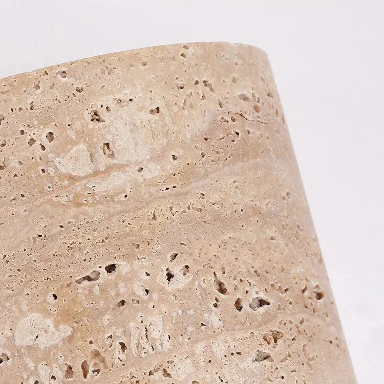 Linvunda Travertine Wall Lamp
